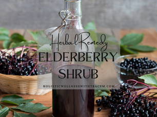 Making Elderberry Shrub