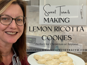 Making Lemon Ricotta Cookies