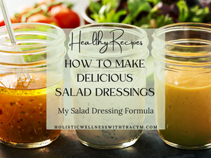 My Salad Dressing Formula