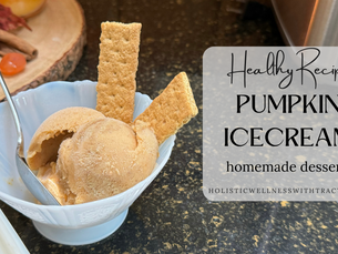 Making Pumpkin Pie Ice Cream