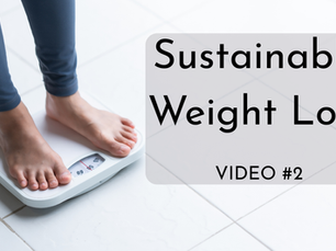 Creating a Sustainable Weight Loss Journey - Post 2