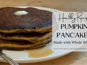 Making Whole Wheat Pumpkin Pancakes