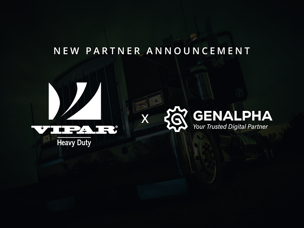 GenAlpha Announces New Partnership with VIPAR Heavy Duty