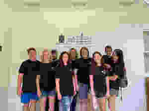 Volunteers from Passion City Church helped at the Clifton Sanctuary Minstries