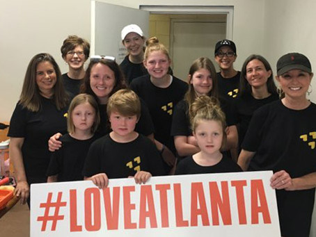 #loveatlanta Shares love with Clifton Sanctuary Ministries