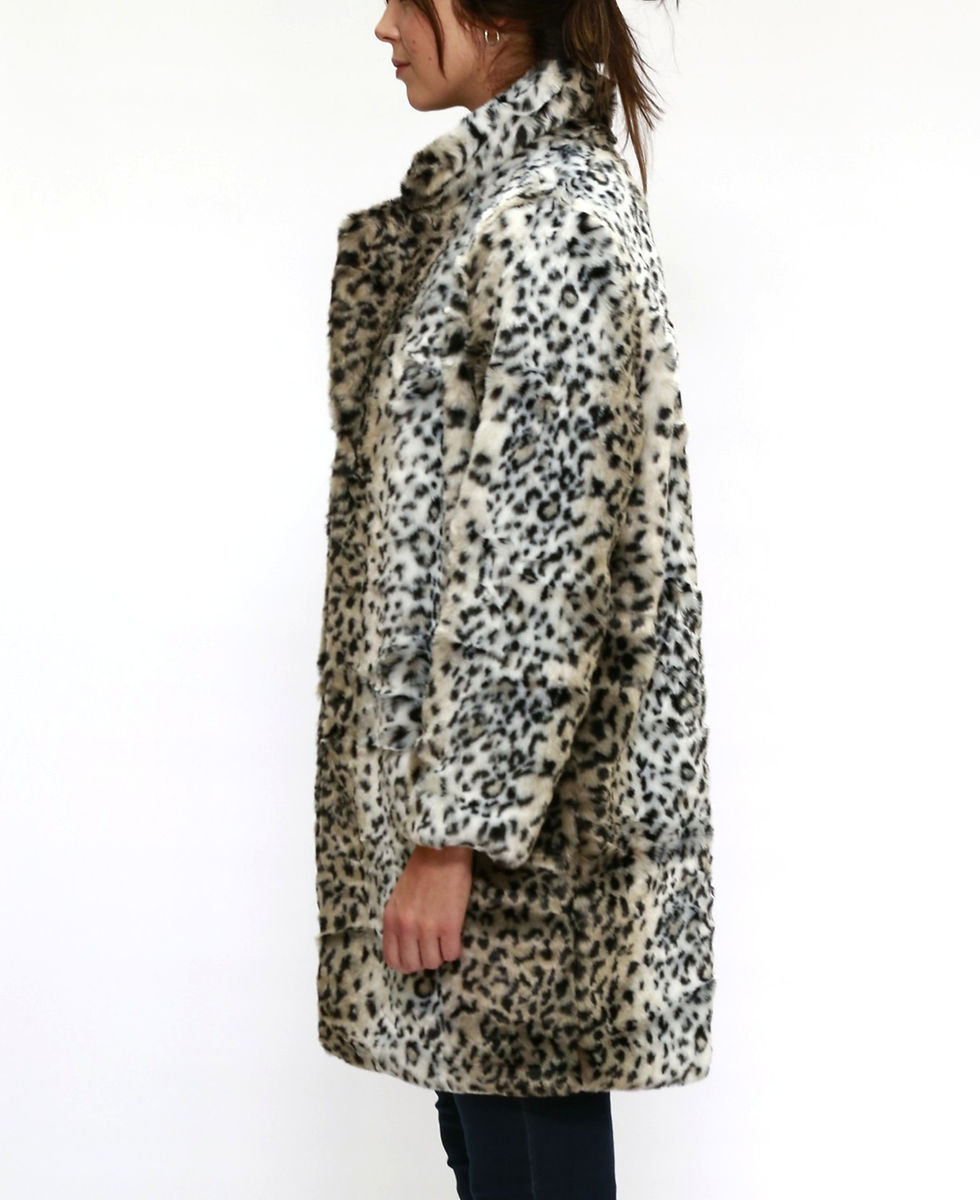 Thumbnail: Beech & Bird "Wildcat" faux fur coat