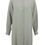 Thumbnail: The Power of Grey longer-line sandwash silk "Drift" shirt in silver grey