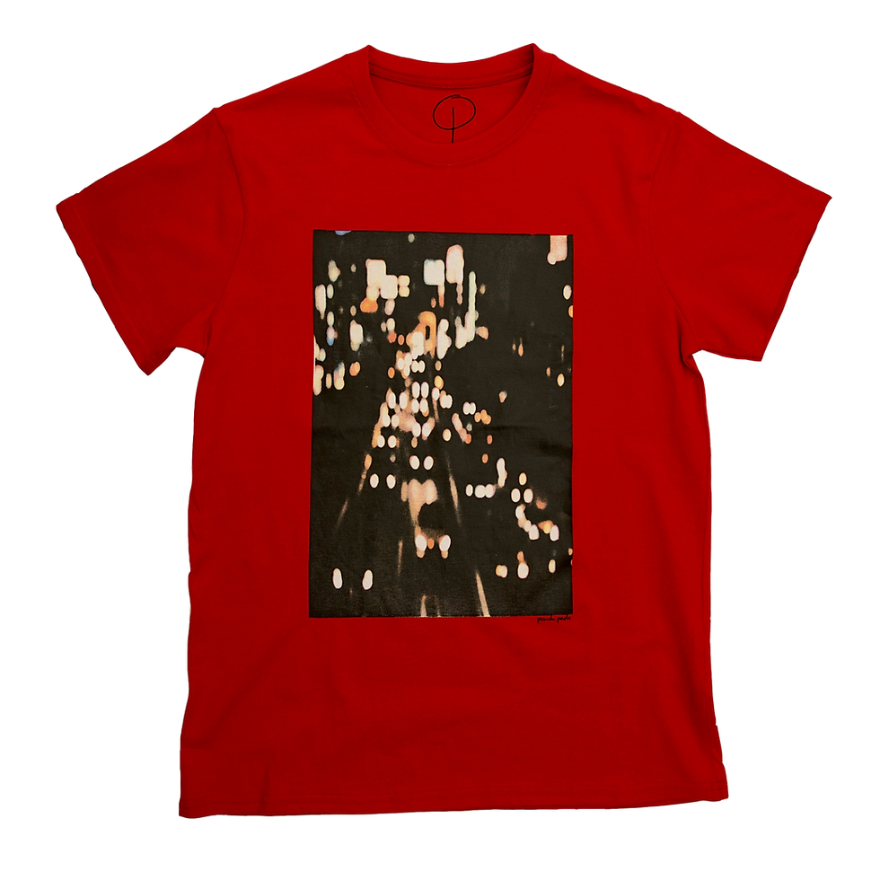 Thumbnail: Punch Park "Streetscape" slim fit tee in red