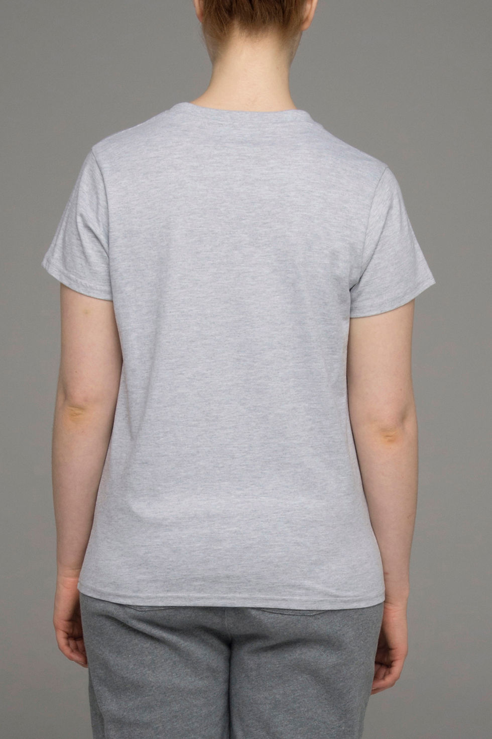 Thumbnail: The Power of Grey neat fit tee in grey marle