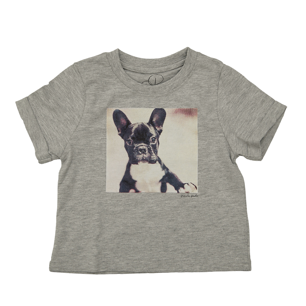 Thumbnail: Punch Park "Gizmo" toddler tee in grey marle