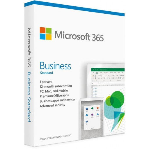 Thumbnail: Microsoft 365 Business Standard | 1 PC or Mac License | 12-Month Subscription