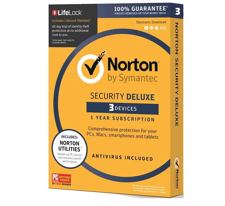 Thumbnail: Norton 360 | Deluxe| 3 User | 1-year subscription