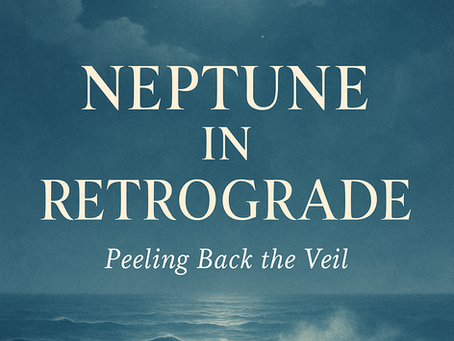 An ethereal ocean scene with a full moon and misty waves, symbolizing Neptune in retrograde and intuitive reflection.