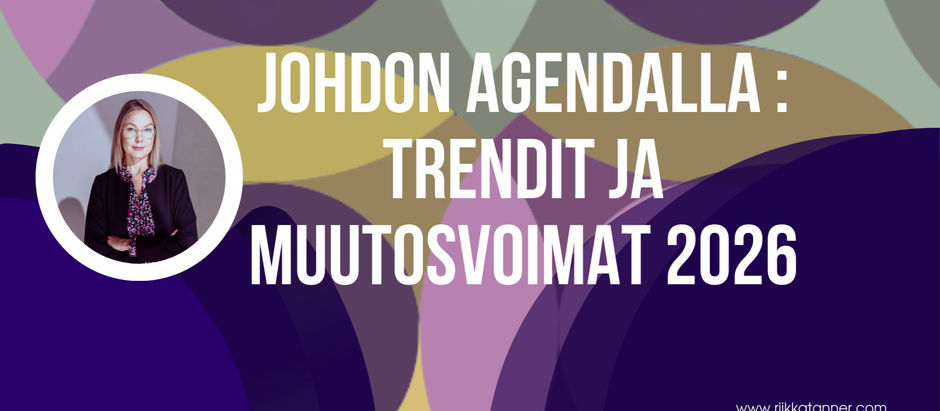 Johdon agendalla webinaari: Trendit ja muutosvoimat 2026
