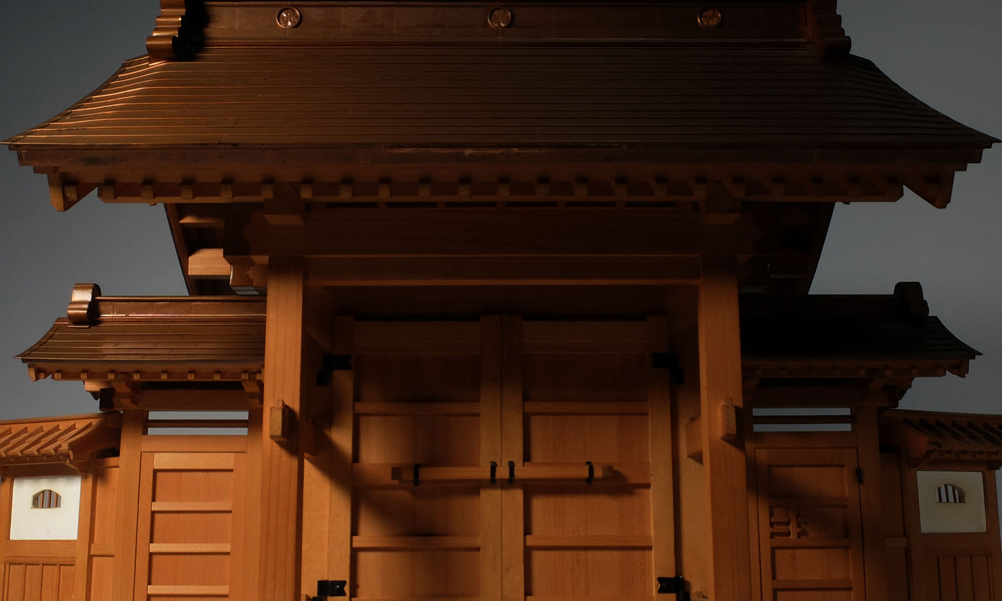 山門（ミニチュア）Temple gate ( Miniature )　
