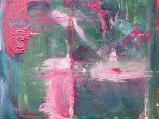 abstract painting | process