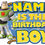 Thumbnail: Toy Story Buzz Birthday Boy