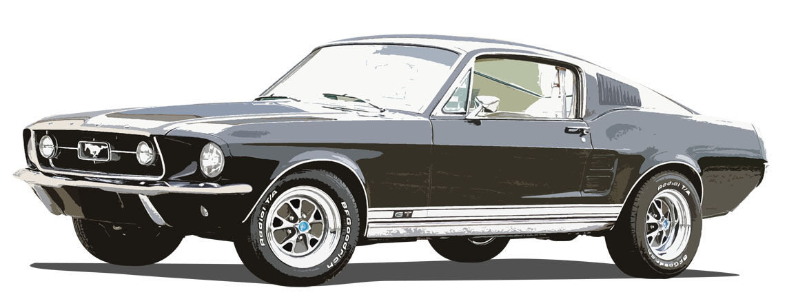 1967 Ford Mustang GT Fastback
