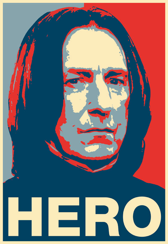 Severus Snape Hero Poster