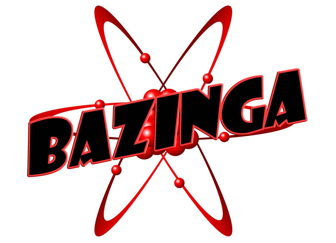 The Big Bang Theory Bazinga Logo