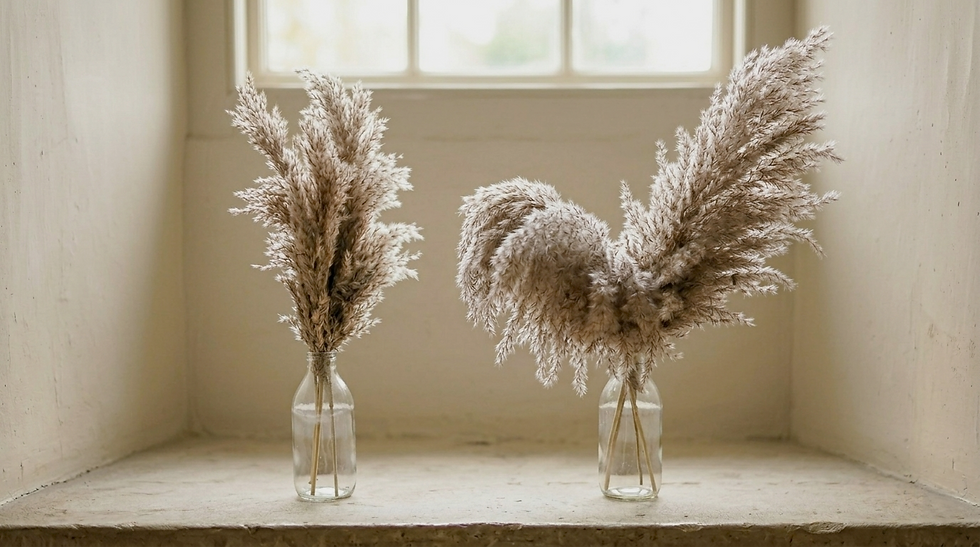 How to Fluff Pampas Grass