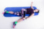 Lower back stretch