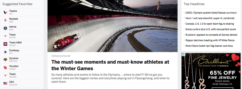 Did the Olympics Start?