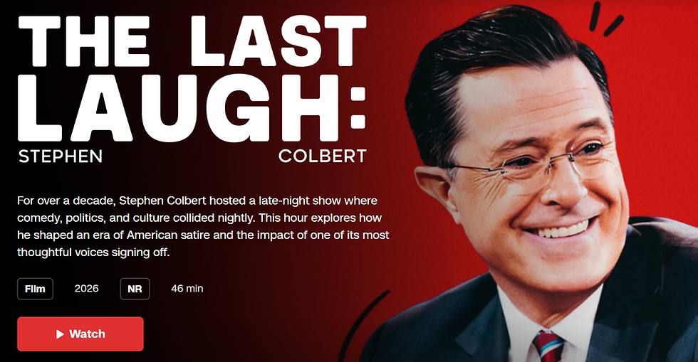 What We Lose When The Colbert Show Ends? Nothing.