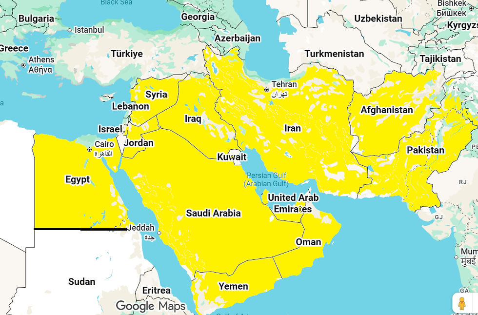 New Persia in Yellow