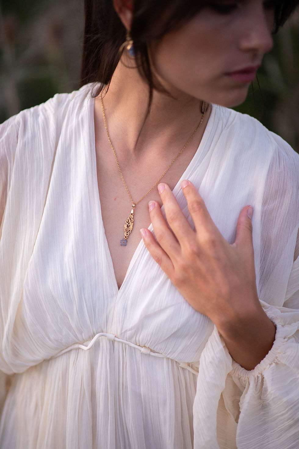 Miniature : Collier "arabesque"