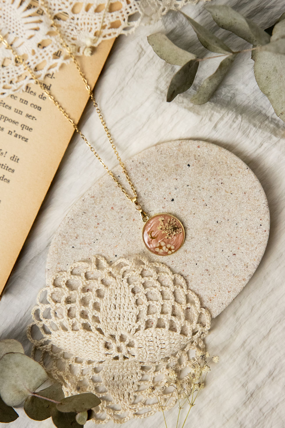 Miniature : Collier "Balade un soir d'automne"