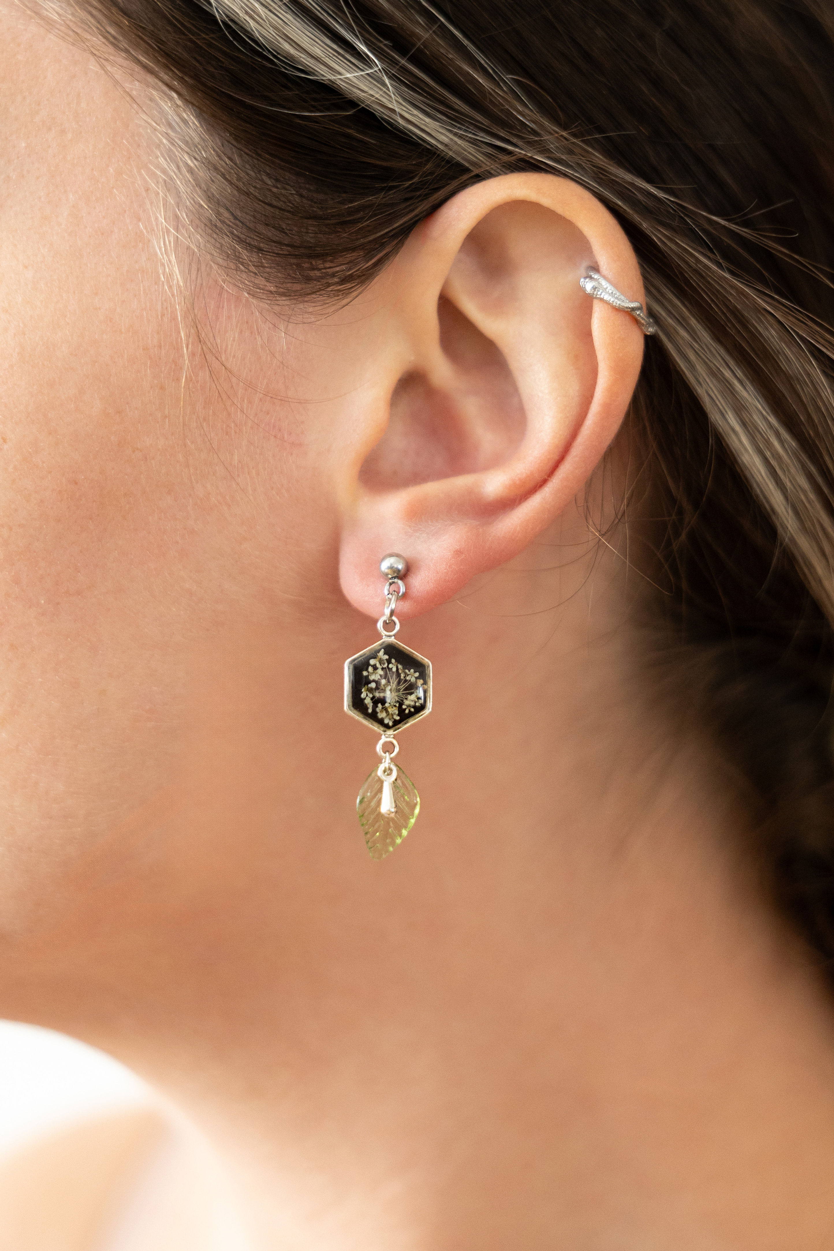 Boucles d'oreilles "balade nocturne"