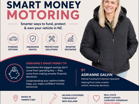 Smart Money Motoring: Smarter Ways to Fund, Protect & Own Your Vehicle in NZ 🚗💰