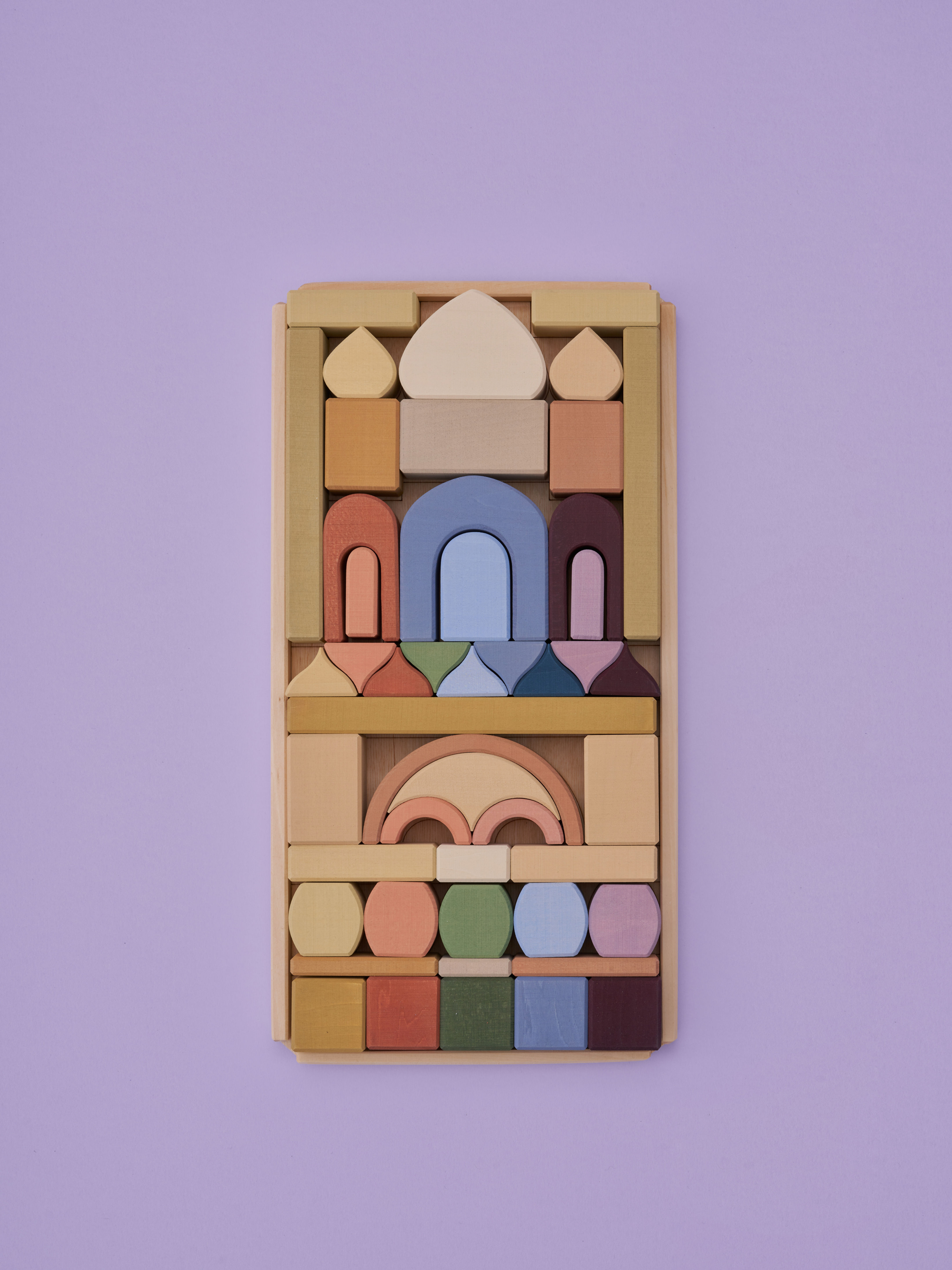 Raduga Grëz – Cupolas building blocks – Houten Bouwblokken