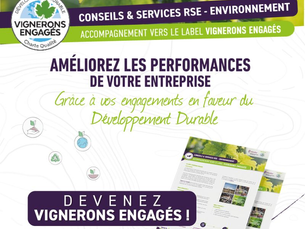 Vitivalor Conseils & Services accompagne les Vignerons Engagés