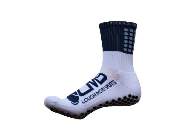 Thumbnail: Anti Slip Royal Blue and Sky Blue Socks