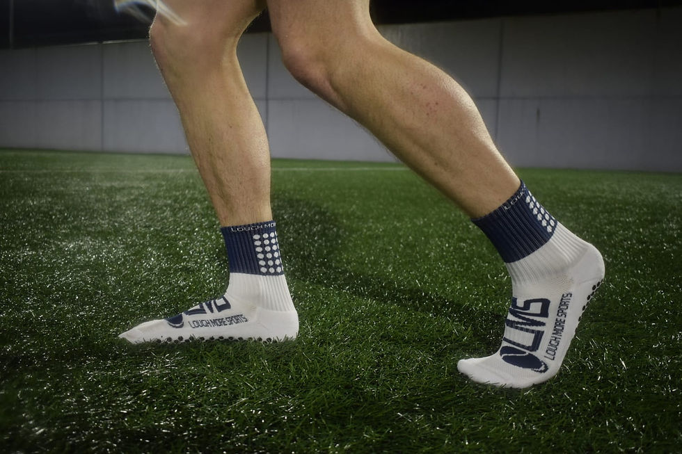Thumbnail: Anti Navy and White GAA Socks