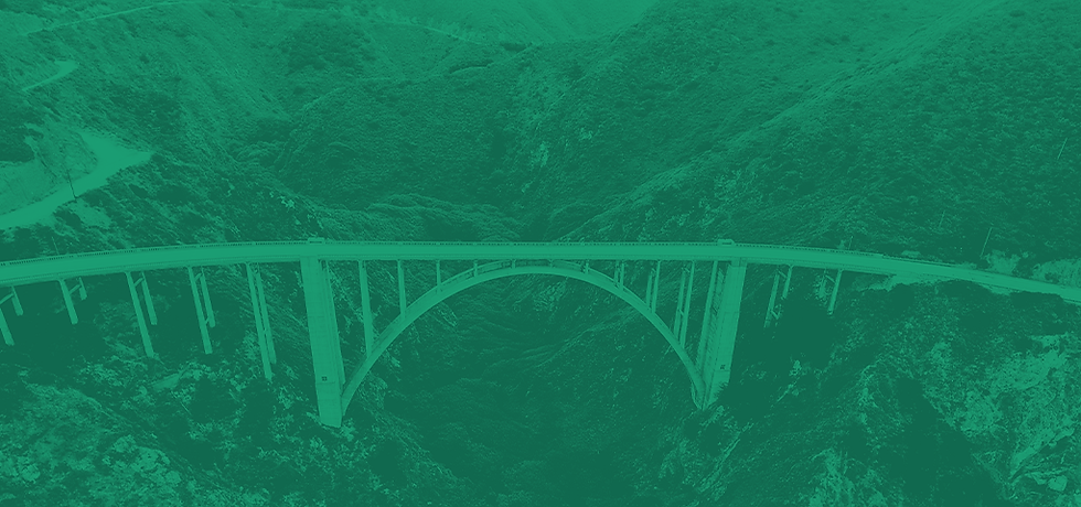 bridge between two mountains