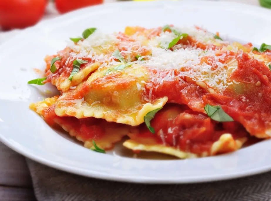 Arranged Food and Objects