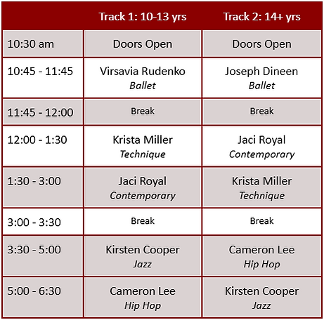 Amplify Schedule.png