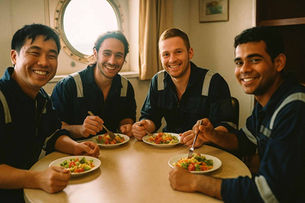 Improving seafarer welfare and retention through fresh food at sea, crew health, nutrition, and sustainability in the shipping industry