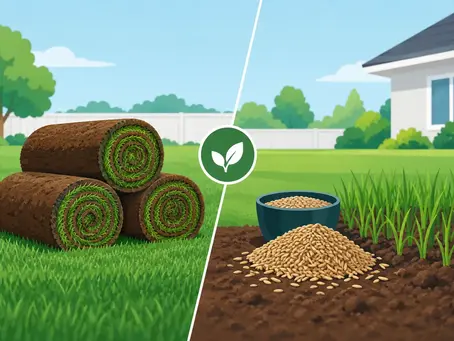 Sod Versus Grass Seed: Which Lawn Fits Your Yard?
