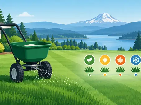 Lawn Fertilization Schedule Guide for Cowlitz Lawns