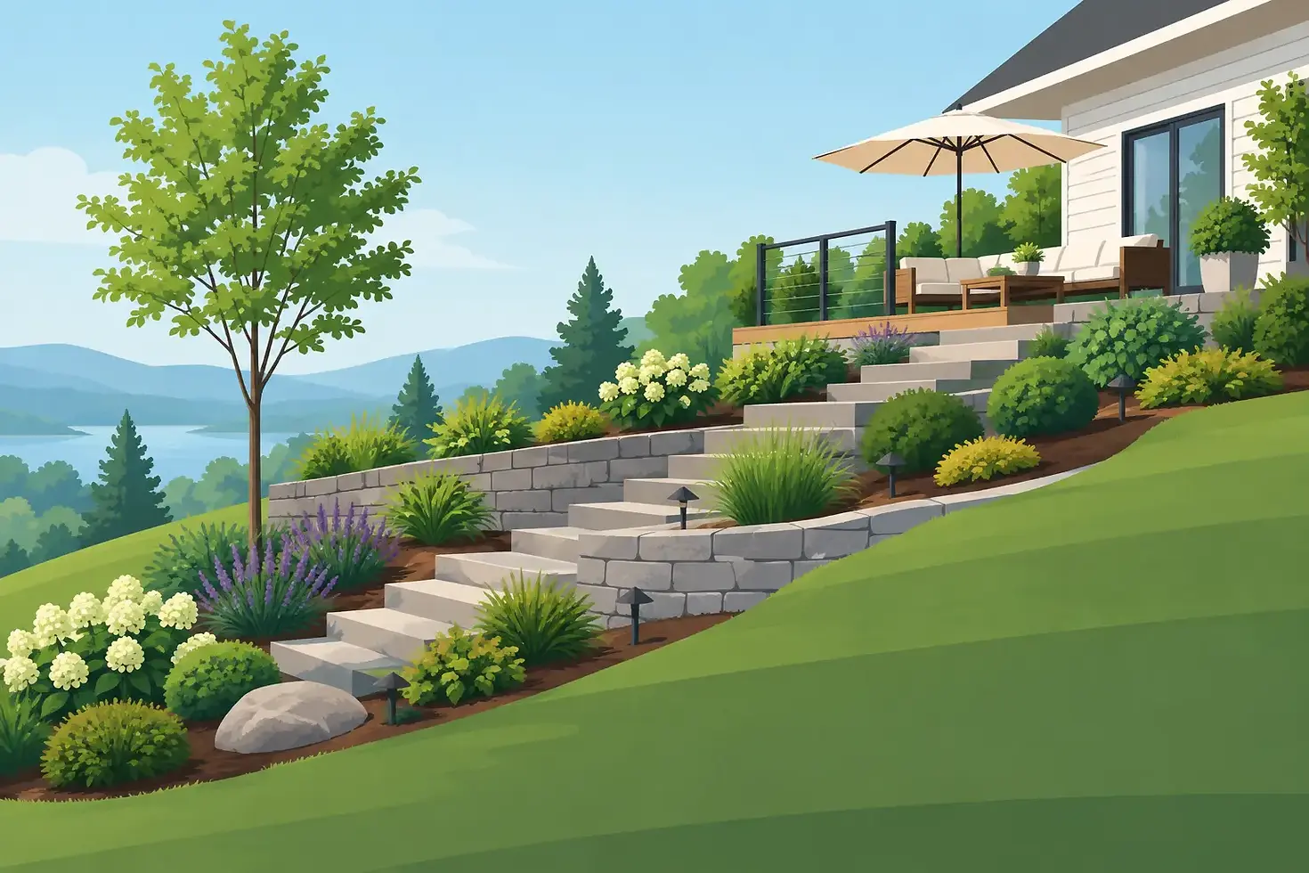 Sloped Yard Transformation Ideas That Last