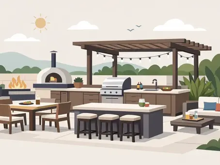 Outdoor Kitchen Patio Ideas That Work Hard