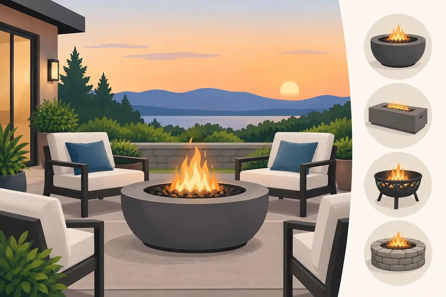 How to Choose a Fire Pit for Your Outdoor Space
