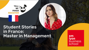Study in France I Master I Emlyon Business School I Maria