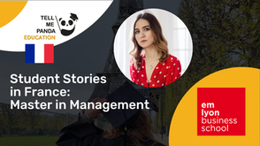 Study in France I Master I Emlyon Business School I Maria