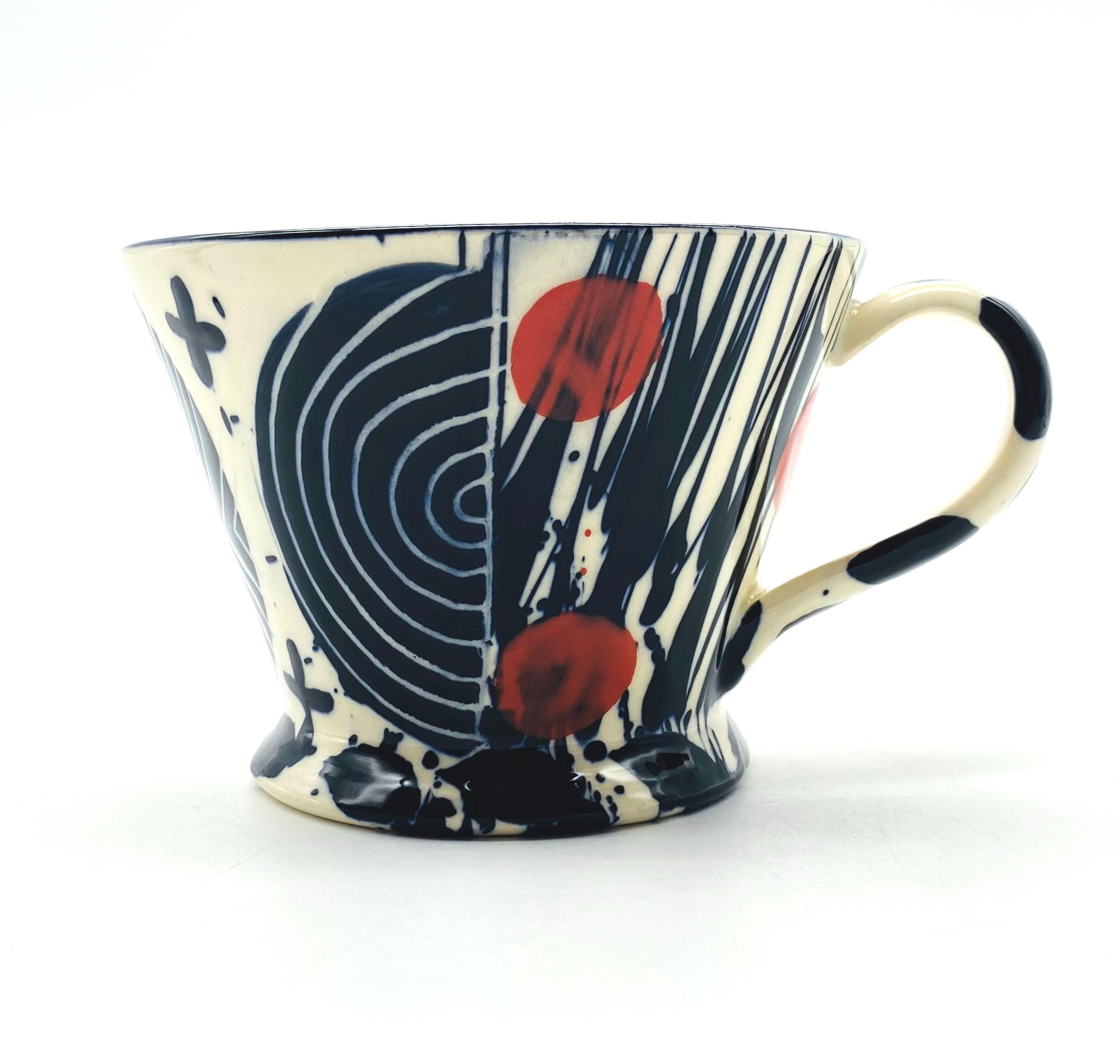 Simon Sharp - Red and Black Mug