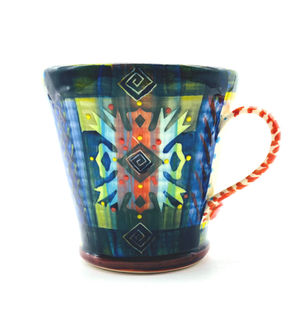 Pru Green - Bright and Colourful Mug
